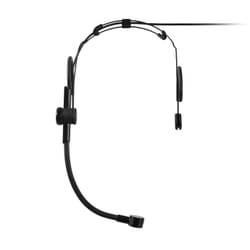 Shure SM39-LM3 microphone Noir Microphone porté sur la tête