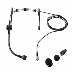 Shure SM39-LM3 microphone Noir Microphone porté sur la tête