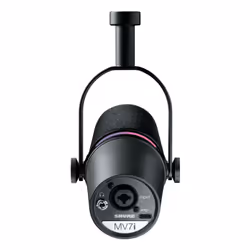 Shure MV7I microphone Noir Microphone de studio