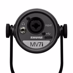 Shure MV7I microphone Noir Microphone de studio - Vue supplémentaire 4