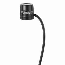 Shure WL183M, Microphone Lavalier/boutonnière, 44 dB, 70 - 20000 Hz, 121 dB, 74,1 dB, 20 dB