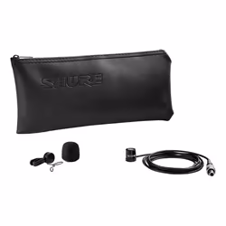 Shure WL183M Noir Microphone Lavalier/boutonnière