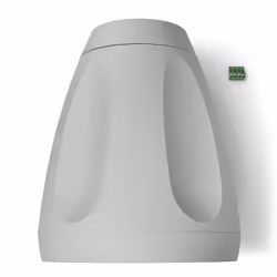 Shure MXP-6W haut-parleur Blanc Avec fil