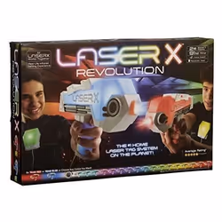 Laser X Revolution Double Blasters, Blaster jouet, 6 an(s), 700 g