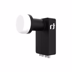 Tête universelle - INVERTO - IDLBQUTL 40 U - LNB quad - 40 mm - Ultra Black - 4K