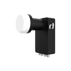 Tête universelle - INVERTO - IDLBQUTL 40 U - LNB quad - 40 mm - Ultra Black - 4K