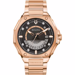 Montre Bulova Precisionist X Pour Hommes en Ip-rosé - 97D129