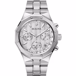 Montre Bulova Precisionist Pour Hommes en Argent - 96B408