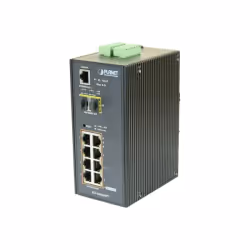 PLANET IGS-10020HPT, Géré, L2+, Gigabit Ethernet (10/100/1000), Full duplex, Connexion Ethernet, supportant l'alimentation vi ...