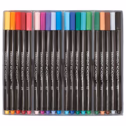 Derwent Academy marqueur 20 pièce(s) Pointe ogive Multicolore