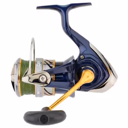 Daiwa Moulinet Spinning Crest Lt PE Tsuki 2023 2500 Xh - 280g - R.6.2 - Tmv.87cm - BK.10kg - CRE23LTPET2500XH