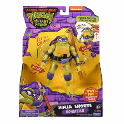 Teenage Mutant Ninja Turtles Ninja Shouts Donatello, 4 an(s), Ninja Turtles, Multicolore, Plastique