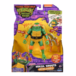 Teenage Mutant Ninja Turtles Ninja Shouts Michelangelo, 4 an(s), Ninja Turtles, Multicolore, Plastique