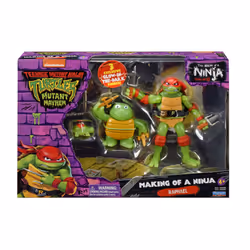 Teenage Mutant Ninja Turtles Raphael Evolution 3-pack, 4 an(s), Ninja Turtles, Multicolore, Plastique