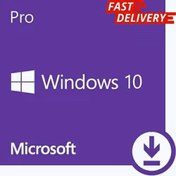 Windows 10 Pro Professionnel Licence Clé Activation - Livraison Rapide