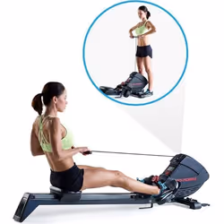 Rameur 440 R - PROFORM - Entraînement 2 en 1 - 8 niveaux de résistance - Confort - Ecran LCD