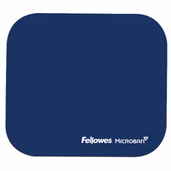 Fellowes Microban Mouse Pad Navy, Bleu