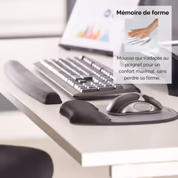 Fellowes Tapis de souris - Repose-poignets Ergo Mouss' - Vue supplémentaire 7