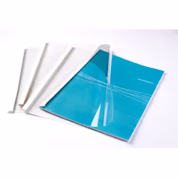 Fellowes 5391401, A4, Plastique, Transparent, Blanc, 100 feuilles, 298 mm, 214 mm