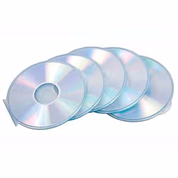 Fellowes 9834201 étui disque optique Boîtier DVD 1 disques Transparent