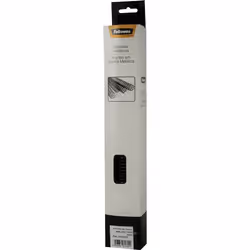 Fellowes 6001102, Ressort spiralé, Noir, 80 feuilles, Métal, A4, 1,2 cm