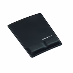Fellowes Repose-poignet Lycra Noir, Noir, Monochromatique, Mémoire de forme, Plastique, Repose-poignets