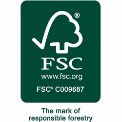 Fellowes Couvertures Delta Grain Cuir Certifiées FSC