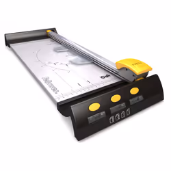 Fellowes Proton A3/180, 10 feuilles, 46 cm, A3, Métal, Plastique, Graphite, Argent, Jaune, 1,1 kg