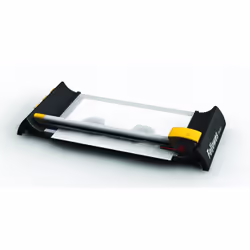 Fellowes Electron A4/120, 10 feuilles, 32 cm, A4, Métal, Plastique, Graphite, Argent, Jaune, 1,05 kg