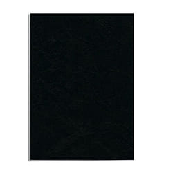 Fellowes 5135701 matériel de reliure A4 Carton, Simili-cuir Noir 50 pièce(s)