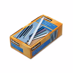 Fellowes 12mm, 100pk, Blanc, Plastique