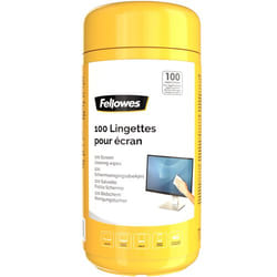 Fellowes 100 lingettes pour écran