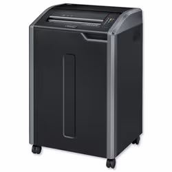 Fellowes Destructeur Powershred 485i Coupe droite, Découpage en bandes, 40,7 cm, 5.8 mm, 142 L, 4000 mm/min, 40 feuilles