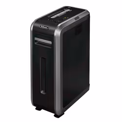 Fellowes 125i, Découpage en bandes, 23 cm, 5.8 mm, 53 L, 4800 mm/min, 18 feuilles