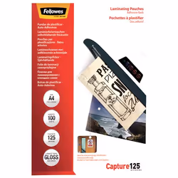 Fellowes 5328901, A4, 306 mm, 3 mm, 21,8 cm, 100 pièce(s)