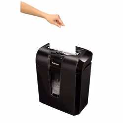 Fellowes 63Cb destructeur de papier Destruction croisée 23 cm Noir
