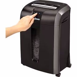 Fellowes 73Ci destructeur de papier Destruction croisée 23 cm Noir