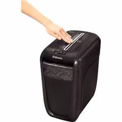 Fellowes 60Cs destructeur de papier Destruction croisée 72 dB 23 cm Noir - Vue supplémentaire 4