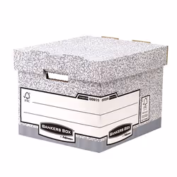 Fellowes 0089901 Boîte à archives Papier Gris