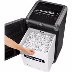 Fellowes Destructeur Powershred 325Ci Coupe croisée, Destruction croisée, 24 cm, 4 x 38 mm, 83 L, 4000 mm/min, 24 feuilles