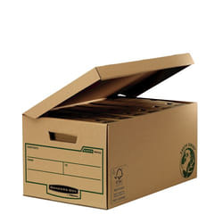 Fellowes Caisse d'archivage flip top maxi Bankers Box Earth Series