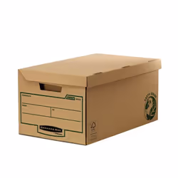 Fellowes Caisse d'archivage flip top maxi Bankers Box Earth Series