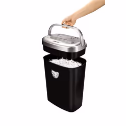 Fellowes 53C destructeur de papier Destruction croisée 22 cm Noir