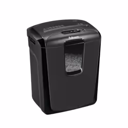 Fellowes M-8C destructeur de papier Destruction croisée 23 cm Noir
