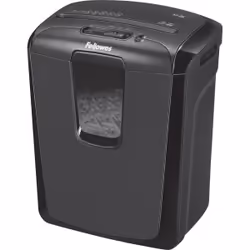 Fellowes Powershred M-8C, Destruction croisée, 23 cm, Noir, 310 x 244 x 378 mm