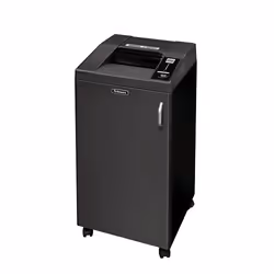 Fellowes Fortishred 3250SMC, 26 cm, 100 L, 5000 mm/min, 10 feuilles, Noir, 536 x 494 x 982 mm
