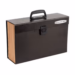 Fellowes Trieur accordéon Handilife Bankers Box - Noir, Papier, Noir, 362 x 124 x 250 mm