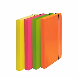 Fellowes 1028101, Porte-documents, A4, Polypropylène (PP), Multicolore, Mat, Portrait