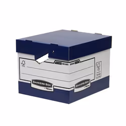 Fellowes 0038801, Papier, Bleu, A4, 285 x 333 x 390 mm, 292 x 335 x 404 mm