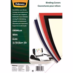 Fellowes 5378006, A4, Blanc, Brillant, 250 g/m², 100 pièce(s)